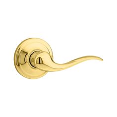 an image of a golden door handle