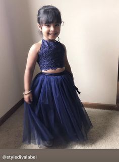 Kids Skirt And Top Designs, Skirt And Blouse For Kids, Kids Long Skirts, Indian Fancy Dress, Long Skirt Top Designs, Kids Party Wear Dresses