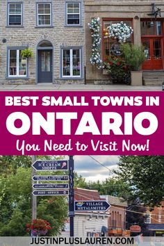 the best small towns in ontario you need to visit now