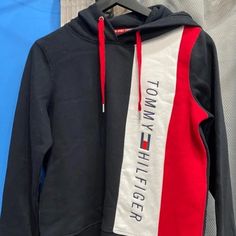 Brand New Tommy Hilfigier Hoodie With Tags On From Bloomingdales Baggy Hoodies, Tommy Hilfiger Crewneck, Tommy Hilfiger Hoodie, Tommy Hilfiger Sweatshirt, Tommy Hilfiger Vintage, Yellow Sweatshirt, Tommy Hilfiger Shirts, Blue Sweatshirt, Tuxedos