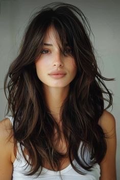 Hairstyles Cut, Hairstyles For Layered Hair, Long Layered Haircuts, Women's Hairstyles, Haircuts For Long Hair