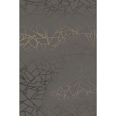 an abstract background with lines and shapes in grey, beige and gold colors on a dark gray background