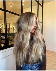 Blonde To Brown Fall Hair, Gigi Ha Did Hair Color, Brunette Hair With Blonde Dimension, Blonde Money Piece On Light Brown Hair, Blonde Goes Brunette Before And After, Chin Layers Long Hair, Bellami Flex Weft, Brown Hair Going Blonde, Blonde Fall Hair Color 2023