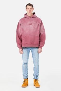 Richie Le Collection, Hypebeast Fashion, Hoodie Outfits, Men's Streetwear, Mens Loungewear, Blue Denim Jacket, Fashion Attire, Hoodie Outfit, Style Hoodie