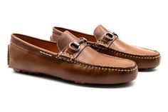 MONTE CARLO SADDLE LEATHER HORSE BIT DRIVING LOAFERS - CIGAR Belt Store, Bit Loafers, Horse Bits, Driving Loafers, Casual Belt, Loafer Sneakers, Shoe Tree, Saddle Leather, Wallet Accessories