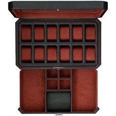 (eBay) Find many great new & used options and get the best deals for Watch Box with Valet Drawer for Men - 12 Slot Luxury Watch Case Display at the best online prices at eBay! Free shipping for many products! Mens Jewelry Box, Wood Watch Box, Watch Display Case, Mens Watch Box, Jewelry Display Organizer, Leather Watch Box, Watch Organizer, Watch Stand, Watch Holder