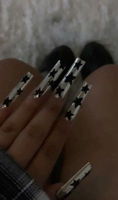 Black Acrylic Nail Designs, Summer Nails Colors Designs, Birthday Nail, Black Acrylic Nails, Black Birthday, With Nails, Nail Sets