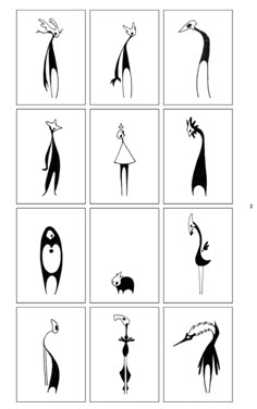 an image of different types of birds