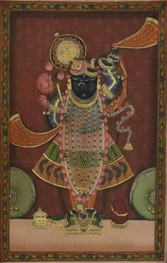 Ancient Indian Paintings, Pichwai Art, Mysore Painting, Indian Traditional Paintings, Pichwai Painting, Tempera Painting, Art Investment, Pichwai Paintings, Religious Paintings