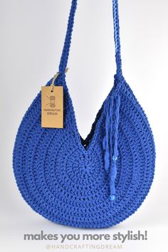 #roundbag #handmadebag #crochetbag #shoulderbag #womanbag #totebag #navybohobag #bohobag Eco-friendly Macrame Shoulder Bag, Eco-friendly Macrame Beach Bag, Eco-friendly Macrame Crochet Bag For Everyday Use, Bohemian Cotton Crochet Bag For Everyday Use, Blue Crochet Beach Bag For Everyday Use, Everyday Bohemian Cotton Crochet Bag, Eco-friendly Blue Crochet Bag For Everyday, Eco-friendly Cotton Crochet Bag For Travel, Eco-friendly Cotton Crochet Bag