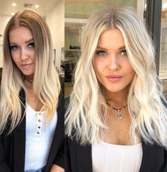 Platinum Blonde Hair Color, Blonde Hairstyle, Coloring Ideas, Hair Idea, Honey Blonde Hair, Platinum Blonde Hair