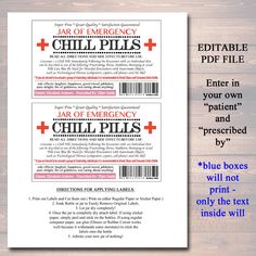 the front and back cover of an emergency book with red cross on it, which is also