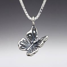 Butterfly Charm Personalized Silver Butterfly Necklace, Engraved Sterling Silver Butterfly Jewelry, Nickel-free Sterling Silver Butterfly Necklace, Nickel-free Butterfly Necklace, Nickel-free Sterling Silver Butterfly Pendant Necklace, Nickel Free Butterfly Necklace For Gifts, Silver Butterfly Charm Necklace Gift, Silver Butterfly Charm Necklace For Gift, Nickel-free Butterfly Necklace For Gift