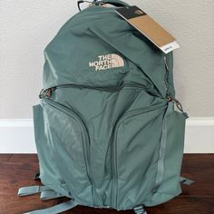 100% Guaranteed Authentic New With Tags Retail Price $145 Style Code: Nf0a81e9050 Src-60eby105 The North Face Bags For Outdoor Activities, The North Face Everyday Backpack, The North Face Green Standard Backpack, The North Face Travel Bag With Zipper Closure, Green The North Face Backpack For Everyday, The North Face Green Backpack For Everyday Use, Functional Green The North Face Bag, The North Face Backpack For Daily Use, The North Face Rectangular Travel Backpack