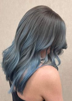 Women's Hair Colors, Pelo Color Ceniza, Hidden Hair Color, Fall Blonde Hair Color, Korean Hairstyles, Blonde Highlights On Dark Hair, Fall Blonde Hair, Blue Ombre Hair, Trendy Shades