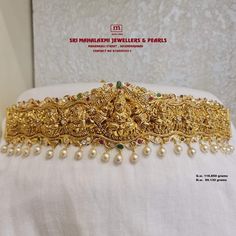 Ashtalakshmi Vaddanam Gold, Kasulaperu Vaddanam Designs, Light Weight Vaddanam Gold, Vaddanam In 100 Grams, 5 In 1 Vaddanam Designs