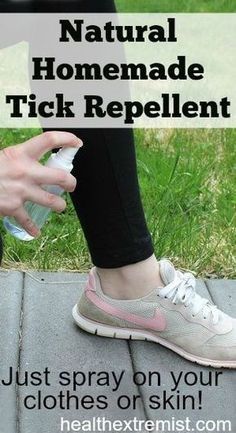 Homemade Tick Repellent, Bug Spray Recipe, Natural Bug Repellent, Bug Repellent, Essential Oil Uses, Mosquito Repellent