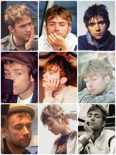 many different pictures of the same man