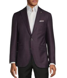 From Cremieux&#x2C; this sport coat features:Fancy patternModern fitSingle breastedNotch lapelSoft constructed shoulders Long sleeves 2-button closureSide ventsBesom/flap pocketPick stitchingWoolDry clean Imported. Luxury Single Breasted Custom Fit Sport Coat, Luxury Single-breasted Custom Fit Sport Coat, Luxury Business Casual Sport Coat With Flat Front, Luxury Semi-formal Sport Coat With Flat Front, Luxury Custom Fit Blazer For Business Casual, Luxury Notch Lapel Sport Coat For Business Casual, Formal Fall Custom Fit Sport Coat, Fall Formal Custom Fit Sport Coat, Luxury Business Sport Coat Tailored Fit