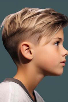 Boys Long Hair On Top Short On Sides, Long Hair On Top Short On Sides Boys, Long Top Short Sides Boys Haircut, Boys Hair Long Top Short Sides, Kids Hair Cuts For Boys Fade, Boys Hair Cuts 2023 Trends Kids, Boy Hair Cuts Long On Top, Trendy Boys Haircuts 2023, Hear Cut Boys