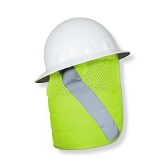 ML Kishigo Lime Brisk Cooling Hard Hat Nape Protector #1622 Hats Pattern, Falling Objects, Natural Disaster, Reflective Material, Water Storage, Keep Your Cool