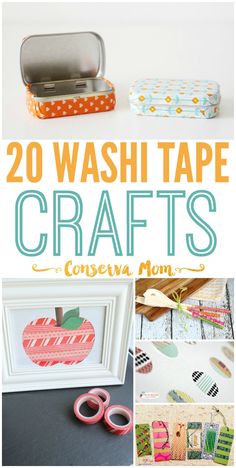 20 washi tape crafts for kids to make