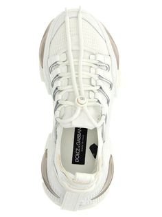 'Airmaster' nylon sneakers with leather details, laces, rubber soleGender: MenMaterial: 50% LELASTANETHER 30% POLYAMIDE 10% VISCOSE 10% ELASTANEColor: WHITEMade in: ITProduct ID: CS2253AV06189642*Import tax/duty will be calculated at checkout (If applicable) Nylon High-top Lace-up Sneakers With Rubber Sole, Nylon Lace-up High-top Sneakers With Rubber Sole, Designer White Mesh Sneakers, White Designer Mesh Sneakers, Nylon High-top Sneakers With Laces And Round Toe, Designer Synthetic Sneakers For Sports, Designer Synthetic Sneakers For Streetwear, Modern High-top Lace-up Sneakers With Elastic Laces, White Nylon High-top Sneakers