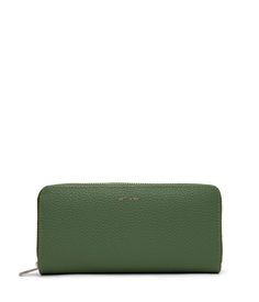 SUBLIME Vegan Wallet - Purity | Matt & Nat USA Modern Wallets With Zipper Pocket For Daily Use, Modern Wallets With Zipper Closure For Daily Use, Modern Green Travel Wallets, Modern Green Travel Wallet, Modern Rectangular Wallets With Zipper Closure, Modern Bifold Wallet With Zipper Closure, Green Wallet With Zipper Closure For Everyday Use, Versatile Wallets With Zipper Closure, Green Wallet With Zipper Pocket For Daily Use