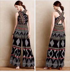 Jumpsuit Batik, Batik Fashion, Trendy Dress Outfits, Designer Dresses Casual, Stylish Party Dresses, Party Wear Indian Dresses, Dress Indian Style, Fashionista Clothes, Anthropologie Pants