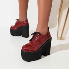 Gender: For Women Style: Fashion,KoreanOccasion: Casual,Party/Club,Office/CareerHeel Height: 13cmPlatform Height: 7cmSeason: Spring,Summer,Fall/Autumn,WinterPackage Contents: 1 x Shoes (Pair)Size Guide:28 = foot length 18.5-19cm (Foot width=6.5-7cm)29 = foot length 19-19.5cm (Foot width=7cm)30 = foot length 19.5-20cm (Foot width=7-7.5cm)31 = foot length 20-20.5cm (Foot width=7.5cm)32 = foot length 20.5-21cm (Foot width=7.5-8cm)33 = foot length 21-21.5cm (Foot width=8cm)34 = foot length 21.5-22cm Club Office, Ankle Strap Wedges, Platform High Heels, Women Plus Size, Cute Hats, Pumps Flat, Fashion Korean, Casual Party, Eras Tour