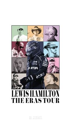 lewis hamilton the eras tour poster