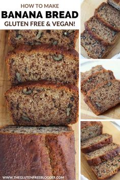 how to make banana bread gluten free and vegan