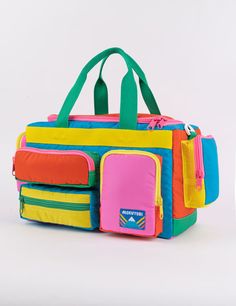 Spring Meals, Pencil Holders, Sports Bags Gym, Colorful Bags, Camping Bag, Sewing Gifts, Neon Colors, Sport Bag, Duffel Bag