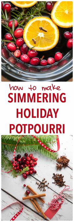 How to Make Simmering Holiday Potpourri on your stove top or in your slow cooker. Makes your home smell like Christmas! Includes printable gift tags, too. #simmering #Christmas #potpourri #stovetop #slowcooker #crockpot #cinnamon #cloves #oranges #cranberries #staranise #printable #DIY #GiftTags #easy #packaging #HouseSmells #airfreshener #hostessgift Home Smell Like Christmas, Make Your Home Smell Good, Home Smell Good, Holiday Smells, Simmering Pot, Holiday Potpourri, Smell Like Christmas, Simmering Potpourri, Potpourri Recipes