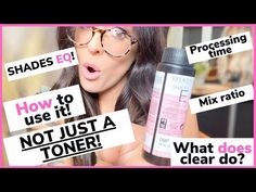 All your questions about HOW TO use Redken Shades EQ toners ANSWERED! - YouTube Money Peice, Highlighting Techniques, Brassy Hair, Color Tips, Color Formulas, Colored Hair Tips