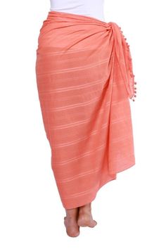 Coral Sarong Plus Size Get ready to turn heads with our fun and fresh sarong in Coral! Designed to complement your favourite swimsuit prints, this beautiful coral shade is perfect for adding a tropical feel to your summer style. Whether you’re pairing it with our floral swimsuit collections or using it to accentuate solid colours, this sarong skirt brings effortless style to any beach day look. Made from super soft 100% cotton, this versatile piece isn’t just stylish—it’s functional too! Wrap it White Sarong, Swimwear Australia, Sarong Skirt, Curvy Swimwear, Swimsuit Collection, Floral Swimsuit, Striped Fabric, Print Swimsuit, Beach Covers