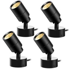 4Pack LED Spot Lights Indoor Uplight,5W 500LM 120V Up Lights Table Floor Ceiling Wall Spotlight Lamp,3000K Plant Spot Lights Artwork Accent Lighting,5.9 FT Cord with Foot Switch and On/Off Button Color: Black. Plant Spotlight Indoor, Floor Spotlight, Plant Artwork, Wall Spotlight, Spotlight Lamp, Wall Spotlights, Spot Lights, Floor Ceiling, Wall Ceiling