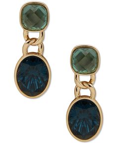 in stock Stone Drop Earrings, Oval Stone, Anne Klein, Jewelry Watches, Gold Tones, Pick Up, In Store, Buy Online, Jewelry Earrings