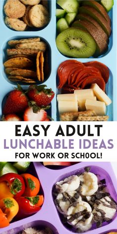 an easy lunch idea for work or school