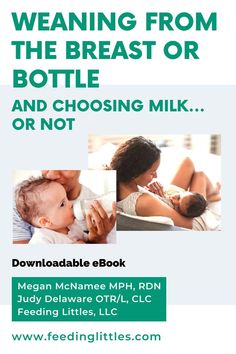 the front cover of feeding from the breast or bottle and choosing milk or not