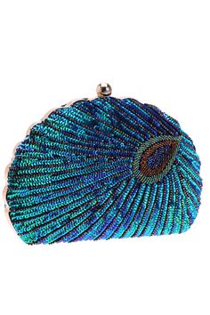 Occasion: Whether you are carrying it for a wedding party, prom, evening party or any other occasions, this clutch will be your lovely partner. Sequin Jewelry, Sequin Clutch, Peacock Green, Feather Design, Peacock Feathers, Yoga Shorts, Peacock Feather, Cargo Jeans, Evening Clutch