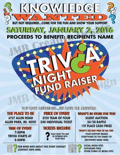 an advertisement for the triya night fundraiser event with information about its sponsors and events