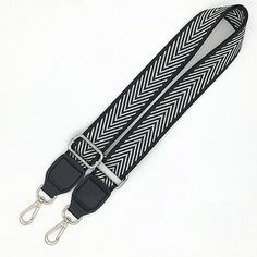 "This listing is for one piece of strap. Length adjustable range: 33\" - 53\" (85cm - 135cm) Width of strap: 1.5\" (3.8cm) Color of hardware shown in the pictures is silver. If you need to make a change, please let me know. I ship from China. You will get a tracking number after purchase. For most international buyers, regular shipping takes 3~4 weeks. Expedited shipping is available, but some extra postage may be needed. Any question, please feel free to leave a message." Business Black Shoulder Bag With Logo Strap, Adjustable Black Crossbody Shoulder Strap, Black Crossbody Shoulder Strap With Logo, Trendy Black Shoulder Strap With Adjustable Straps, Black Logo Shoulder Strap For Everyday Use, Black Long Strap Shoulder For Travel, Black Adjustable Bag Strap, Black Adjustable Bag Strap For Everyday Use, Black Rectangular Bag Strap For Daily Use