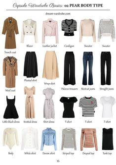 A Comprehensive Guide to the Pear Body Shape Pear Body Shape Fashion, Body Type Clothes, Body And Style, Pear Body Shape Outfits, Pear Shape Fashion, Dress For Body Shape