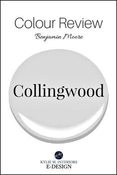 a white button with the word collinwood on it in black and white, against a white background