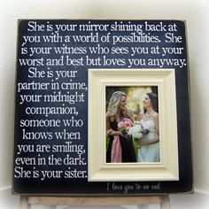 a black and white frame with the words, she is your mirror shining back at you with a world of possibilities