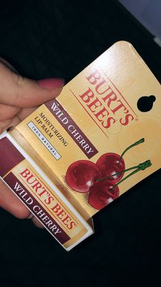 Burst Bees Lip Balm, Burts Bees Aesthetic, Burts Bees Lip, Lip Balm Collection, Wild Cherry, Love Lips, Burt's Bees, Lip Balms, Birthday Wishlist