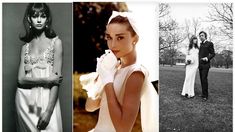 black and white photos of people in formal wear, from the 1960s to present as well