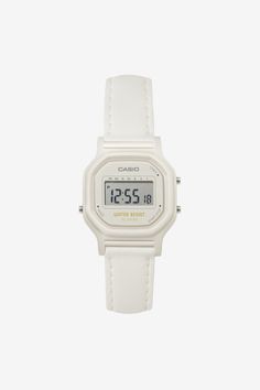 WCHLA11 - Women's Classic All-White Watch Classic White Watch With Rectangular Dial, Classic White Analog Watch, Casual White Analog Watches, White Analog Watch With Rectangular Dial, White Analog Watches With Rectangular Dial, Timeless White Analog Watches, Women In White, Chain Watch, Cute Watches