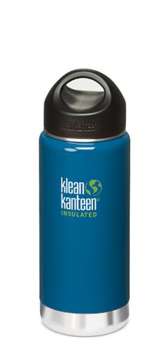 a blue and black canister with the words kleenn - kanttenen on it